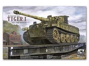 AFV Club AF35S25 Tiger I in Transporting (Late Version) 1/35