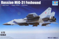 Trumpeter 01679 Советский истребитель-перехватчик Миг-31 (НАТО - Foxhound) 1/72