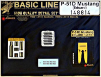 HGW 148814 P-51D Mustaneg (EDUARD) BASIC LINE 1/48