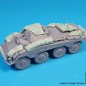 Black Dog T72170 Sd.Kfz.234/18 accessories set	(designed to be used with Hasegawa kits) 1/72