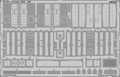 Eduard 491271 SET Il-2 mod. 1943 (ZVE) 1/48