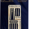 HGW 132302 Seatbelts Fokker D.VII (2 sided) 1/32