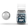 AK Interactive AK-00478 Акриловый металлик XTREME METAL Белый аллюминий 30 мл