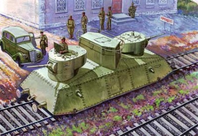 UniModel UMM-72639 Мотодрезина Д-3 1/72