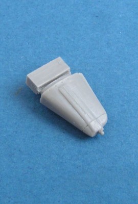 Pavla Models U48-54 A-37Dragonfly Fusalage tail cone replacement with 1 navigation light for Trumpeter 1:48