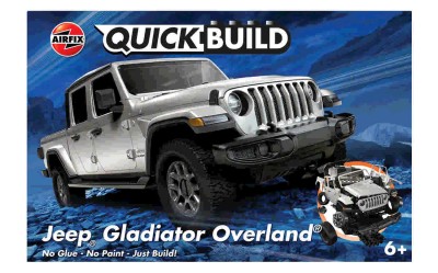 Airfix J6039 Jeep Gladiator (JT) Overland QUICK BUILD Blue NEW TOOL in 2022