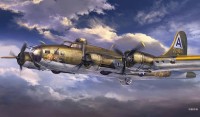 Hasegawa 02462 Тяжелый бомбардировщик B-17F Flying Fortress “Miami Clipper” (Limited Edition) 1/72