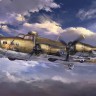 Hasegawa 02462 Тяжелый бомбардировщик B-17F Flying Fortress “Miami Clipper” (Limited Edition) 1/72