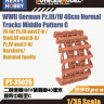 Heavy Hobby PT-35025 WWII German Pz.III/IV 40cm Normal Tracks Middle Pattern C 1/35