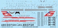 BOA 44135 Decals Yak-40 Czechoslovak Airlines (ZVE) 1/144