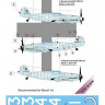 Lf Model C3280 Decals Messerschmitt Bf 109G-10 - Part 1 1/32