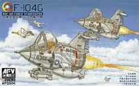 AFV club QS04 Q-F-104 Starfighter(2SETS)