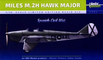 Sbs Model MPP03 Miles M.2H Hawk Major Spanish CW (resin kit) 1/72