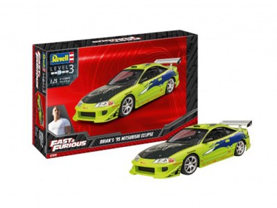 Revell 07691 Автомобиль ФОРСАЖ - Fast &amp; Furious Brian's 1995 Mitsubishi Eclipse 1/25