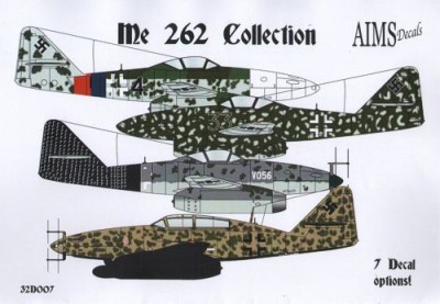 Aims AIMS32D007 Messerschmitt Me-262A/B Collection (7) 1/32