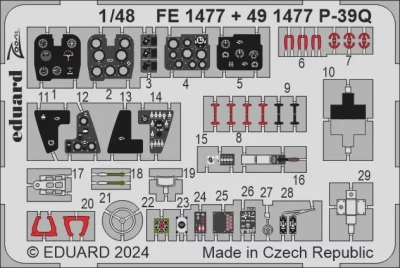 Eduard FE1477 P-39Q (ARMA H.) 1/48