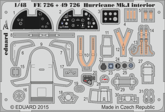 Eduard 49726 Hurricane Mk.I S.A. 1/48