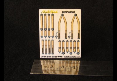 Metallic Details MDP48007 USSR seat belts WWII 1/48