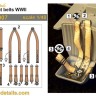 Metallic Details MDP48007 USSR seat belts WWII 1/48