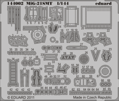 Eduard 144002 MiG-21SMT 1/144