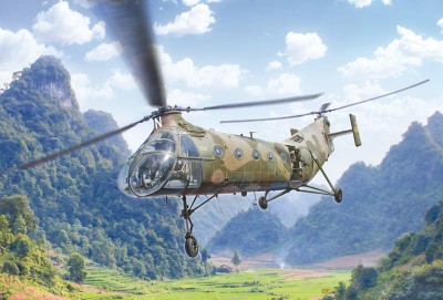 Italeri 02774 H-21C &quot;Flying Banana&quot; Gunship 1/48
