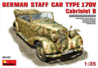MiniArt 35107 1/35 German Staff Car Type 170V Cabriolet B