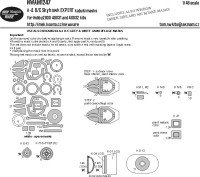 New Ware NWA-M1247 Mask A-4 B/C Skyhawk EXPERT (H.2000) 1/48