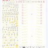 Foxbot Decals FBOT48065 Stencils for Ukranian Sukhoi Su-25 for Revell, KP, OEZ, Smer, MisterCraft kits 1/48