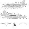 Foxbot Decals FBOT48065 Stencils for Ukranian Sukhoi Su-25 for Revell, KP, OEZ, Smer, MisterCraft kits 1/48
