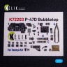 Reskit K72203 P-47D Bubbletop - interior 3D (TAM) 1/72