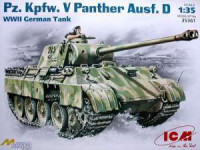ICM 35361 Pz.Kpfw. V Panther Ausf.D, Германский танк ІІ Мировой войны 1/35
