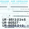 BOA Decals 14482 Ilyushin IL-62M Air Ukraine 1/144