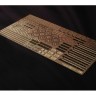 Mk1 Design MD-20009 USS Iowa BB-61 Value Pack Full Wooden Deck / 14 Large sized Brass Photo Etched Parts / 1 Pre-painted Photo Etched Part / 22 Brass Metal Parts / 18 Resin Parts / 50Cm Chain 1/200