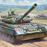 Звезда 3592 Танк Т-80 БВ 1/35