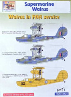 HM Decals HMD-48125 1/48 Decals Superm. Walrus Mk.I FAA Service Pt.7