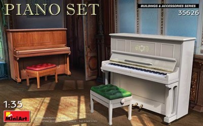 MiniArt 35626 1/35 Piano Set (2 pcs.)