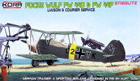 Kora Model KPK72049 Fw 44D/44F Liaison&Courrier Service (4x camo) 1/72