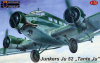 Kovozavody Prostejov 72128 Junkers Ju 52 'Tante Tu' (4x camo) 1/72
