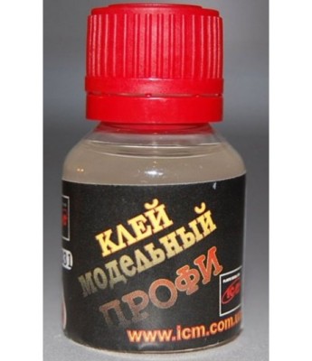 ICM 84031 Клей Для Пластиковых Моделей &quot;Профи&quot; (Супер Жидкий) 15 мл.