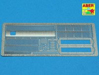 Aber 35G16 Grilles for Soviet KV-I and Soviet KV-II (designed to be used with Trumpeter kits) 1/35