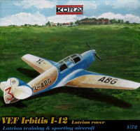 Kora Model 72113 VEF Irbitis I-12 Latvian racer 1/72