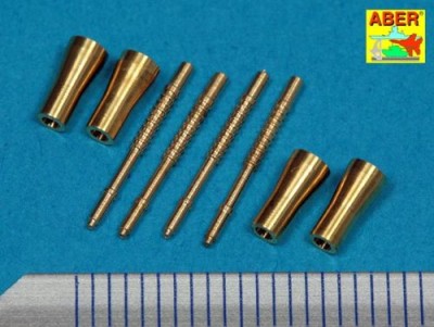 Aber A72010 Armament for Hawker Hurricane Mk.II Hispano 20mm x 4 (designed to be used with Academy, Airfix, Arma, AZ Model,Legato (newer range), FLY, FROG, Hasegawa, Hobby 2000, Hobby Boss, Heller, Humbrol, Keil Kraft, MisterCraft, Omega Models, Matchbox,