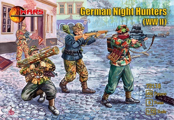 Mars MAR72118 German night hunters (WWII) 1/72