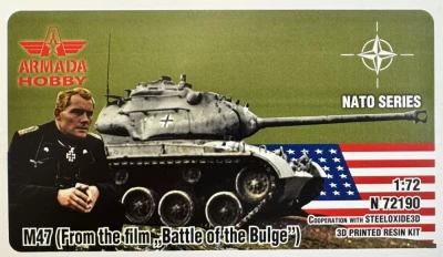 Armada Hobby N72190 M47 - from movie 'Battle of the Bulge' (3D) 1/72