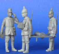 Master Club MCF35173 Немецкие солдаты, телефонисты, Первая Мировая Война. 3фигуры 1/35