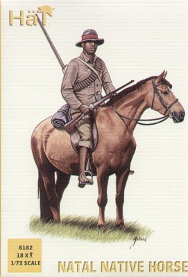 HAT 8182 Zulu Wars Natal Native Horse 1/72