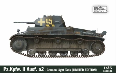 IBG Models 35083L Pz.Kpfw. II Ausf. A2 - LIMITED EDITION 1/35