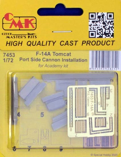 CMK 7453 F-14A Tomcat Port Side Cannon Instal.(ACAD) 1/72