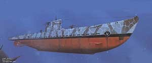 Hobby Boss 87006 Подлодка DKM U-Boat Type IXB 1/700