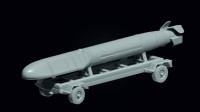 Mazhor Models MM72011 Ракета Х-65 транспортное положение + тележка (1шт)